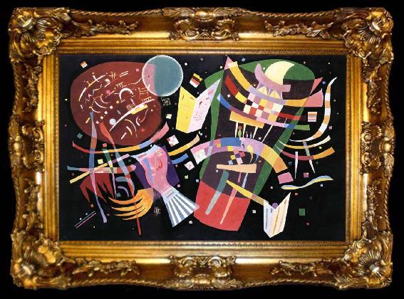 framed  Wassily Kandinsky Composition X, ta009-2